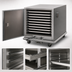 Thumbnail image #4 for Carter-Hoffmann PH185 Mobile Undercounter Heated Food Transport Cabinet with Universal Slides, 10 Full-Size Pan Capacity
