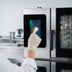 Thumbnail image #3 for Convotherm Maxx Pro K12 C4 easyTouch 6.10 Double Stacked Gas Combi Oven School Package with Disappearing Doors