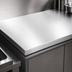 Thumbnail image #5 for John Boos Stainless Steel Flat Countertop with Underlayment, 96 x 25 x 1-1/2 Inches