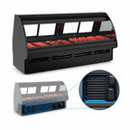 Thumbnail image #4 for Structural Concepts Fusion® GMG6 75-3/8"W Full-Service Self-Contained Refrigerated Service Case with Curved Lift-Up Front Glass