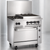 Thumbnail image #4 for Vulcan Endurance 36-Inch Propane Gas Restaurant Range with 2 Open Burners, 24-Inch Charbroiler and Standard Oven