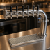 Thumbnail image #5 for Pipe Cantilever Countertop Air-Cooled Draft Dispensing Tower with 6 Stainless Steel Faucets