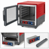 Thumbnail image #4 for Metro C5 3 Series Undercounter Heated Holding & Proofing Cabinet with Red Insulation Armour, Clear Polycarbonate Door, and Lip-Load Slides