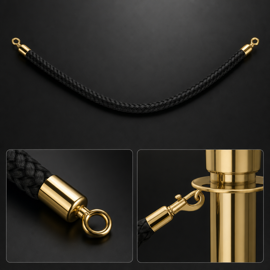 Gold End Fittings