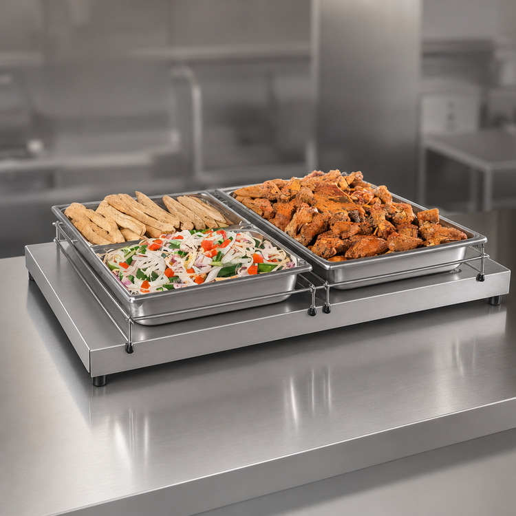 Product image #4 for Hatco Glo-Ray Freestanding Heated Shelf, 30-Inch W x 21-1/2-Inch D, Stainless Steel Top