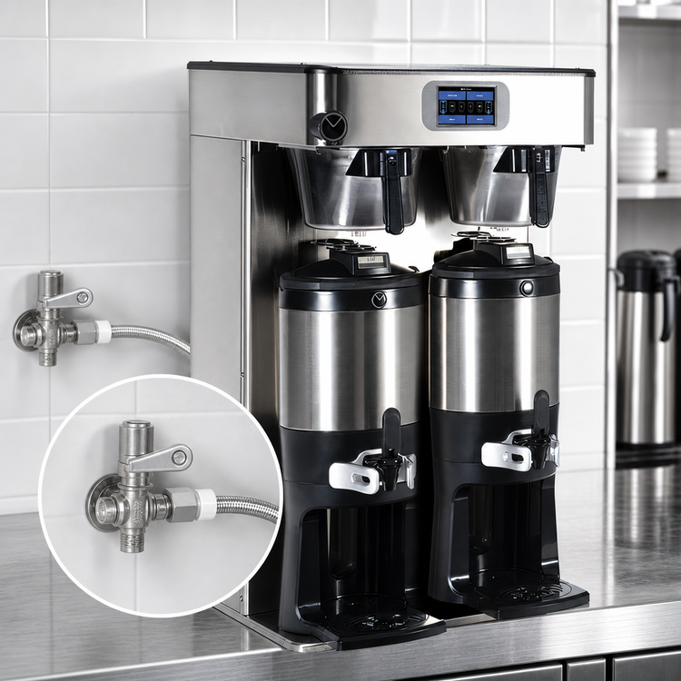 Product image #4 for BUNN Infusion Series Platinum Edition Tall Twin Automatic-Fill Airpot Coffee Brewer