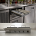 Thumbnail image #4 for Glastender Side-Serviced Low-Profile Condiment Drawer Insert for 16-Inch Door Opening, 12-Cup Capacity