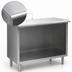 Thumbnail image #4 for Eagle Spec-Master Open Front Cabinet Base Work Table, 36 x 24 Inches, 14-Gauge 304 Stainless Steel Top