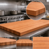 Thumbnail image #4 for Boos Block American Cherry Edge Grain Kitchen Countertop, 120 x 30 x 2-1/4 Inch, Oil Finish