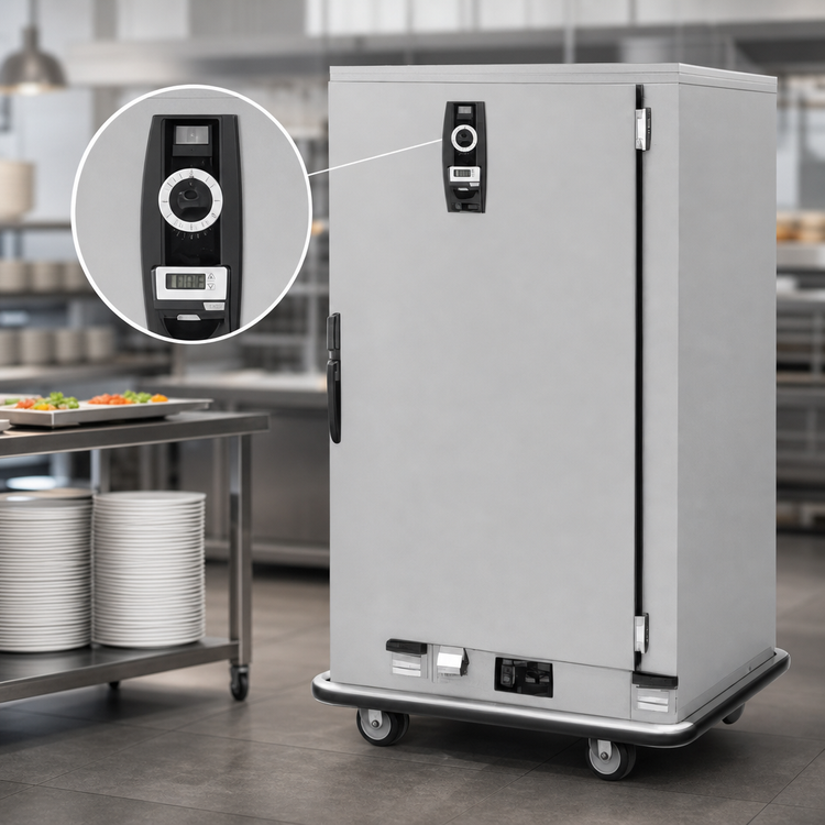 Product image #4 for Metro MBQ-90 Electric Heated Banquet Cabinet, Single Door, 90 11-Inch Plate Capacity