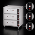 Thumbnail image #4 for Hatco HDW-3 Freestanding 3-Drawer Standard Width Warming Drawer