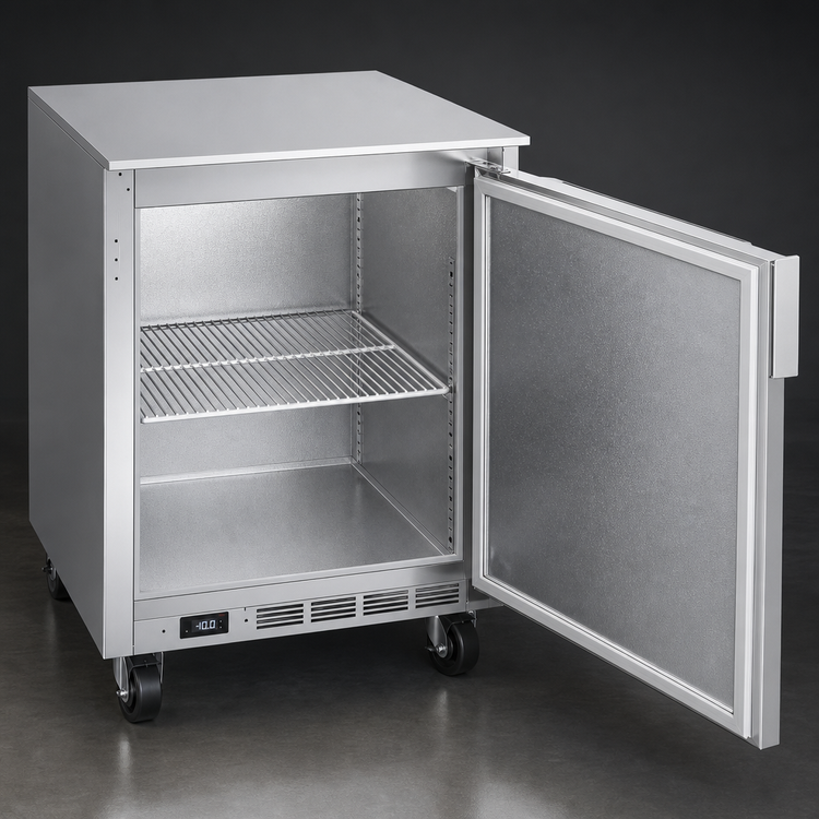 Product image #5 for Beverage-Air UCF27HC Shallow Depth Undercounter Freezer, 1 Section, Solid Door, 27 Inch, 5.24 Cu. Ft.