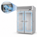 Thumbnail image #4 for Turbo Air PRO Series Solid-Door Correctional Facility Heated Holding Cabinet, 2-Section Reach-In, 47.7 Cu. Ft.