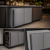 Thumbnail image #4 for Glastender C2SB48 Two-Zone Side-Serviced Bar Profile Back Bar Cooler, 48-Inch, Two-Section