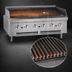 Thumbnail image #4 for Southbend 48-Inch Gas Countertop Charbroiler with Cast Iron Radiants
