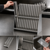 Thumbnail image #4 for Eagle Group Spec-Bar Countertop Mini Bottle Rack, 252-Bottle Capacity, 24 x 12 x 12 Inches, Stainless Steel