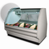 Thumbnail image #4 for Howard-McCray 40E Series 99.5-Inch Self-Contained Endless Design Curved Glass Fish/Poultry Service Case with LED Lighting