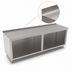 Thumbnail image #4 for John Boos Modular Base Open Front Work Table, 108