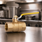 Thumbnail image #4 for Dormont Manufacturing 125FV 1-1/4 Inch FIP x 1-1/4 Inch FIP Full-Port Gas Ball Valve Case of 4