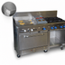 Thumbnail image #4 for Comstock-Castle 60-Inch Gas Range with 4 Star Burners, 24-Inch Griddle, 12-Inch Char-Broiler, Extra-Wide Oven and Cabinet Base