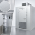 Thumbnail image #4 for Arctic Industries 8' x 8' Indoor Walk-In Cooler with Floor, Acrylume Finish, and Top-Mounted Self-Contained Refrigeration
