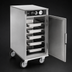 Thumbnail image #4 for Carter-Hoffmann Mobile Heated Holding Cabinet, 1 Right-Hinged Door, Top-Mounted Forced-Air Heat, 5 x 12