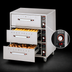 Thumbnail image #4 for Hatco Free-Standing Three-Drawer Stainless Steel Warming Drawer Unit, 120V