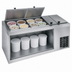 Thumbnail image #4 for Master-Bilt DC-4SSE All-Stainless Ice Cream Dipping Cabinet, 6 Tub Display / 4 Tub Storage