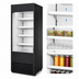 Thumbnail image #4 for True 30-Inch Vertical Air Curtain Merchandiser Open-Air Cooler with 4 Adjustable Shelves, LED Lighting, and Night Cover