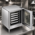 Thumbnail image #4 for Blodgett Premium Series Half-Size Single-Deck Electric Convection Oven, 5 Pan Capacity, Right-Hand Door (CTBR SGL)