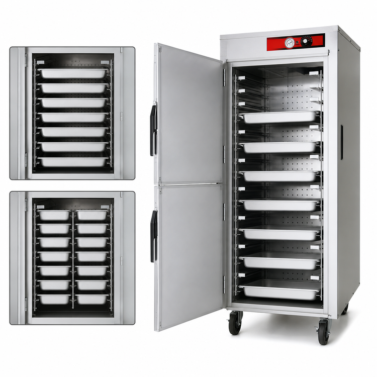 Product image #5 for Vulcan Institutional Series Mobile Heated Holding/Transport Cabinet, 7 Full-Size Sheet Pan Capacity