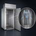 Thumbnail image #4 for Baxter RPW1S Single Wide Roll-In Retarder/Proofer Cabinet, 100.5-Inch Deep, Stainless Steel, Open Floor, Remote R448A Refrigeration