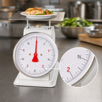 Thumbnail image #4 for Crestware SCA625R 25 lb. Rotating Dial Portion Control Scale with Stainless Steel Platform, 2 oz. Graduations