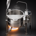 Thumbnail image #4 for Cleveland Range KGL80T 80-Gallon Gas Tilting Steam Kettle with 316 Stainless Steel Interior