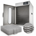 Thumbnail image #5 for Omcan 16-Tray Single Zone Stainless Steel Commercial Food Dehydrator with Digital Touchscreen Control