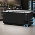 Thumbnail image #4 for Turbo Air Super Deluxe Self-Contained Bottle Cooler, 80-1/2-Inch Wide, 22.6 Cu. Ft., Sliding Lids