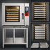 Thumbnail image #4 for Vulcan TCM Series 6-Level Half-Size Gas Boilerless Combi Oven