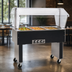 Thumbnail image #4 for Service Mate Deluxe Portable Buffet Hot Food Table with 2 Open Wells, 33-Inch Wide, 240V 3-Phase