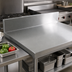 Thumbnail image #5 for John Boos 60-Inch x 25-Inch Stainless Steel Countertop with 6-Inch Boxed Backsplash
