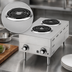 Thumbnail image #4 for Wells H-63 Countertop Electric Hot Plate with 2 Flat Spiral Burners
