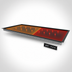 Thumbnail image #4 for Vollrath Recessed Drop-In Heated Warming Shelf, 68 Inch, Dual-Zone, Black Aluminum Hardcoat, 120V