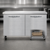 Thumbnail image #4 for Continental Refrigerator SWF48N 48 Inch Two-Section Worktop Freezer with Solid Doors