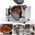 Thumbnail image #4 for Cucimix UCBTG082V1 82 Gallon Gas Tilting Skillet Braising Pan with Mixer