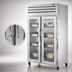 Thumbnail image #4 for True SPEC SERIES 2-Section Standard Depth Reach-In Heated Holding Cabinet with Locking Glass Doors