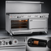 Thumbnail image #4 for Southbend Ultimate 60-Inch Gas Restaurant Range with 8 Open Burners, Standard Oven, and Cabinet Base