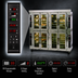 Thumbnail image #4 for Jet-Air JA28G Gas 4-Deck Floor Model Bakery Convection Oven with Steam Injection, 28 Pan Capacity
