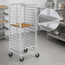 Thumbnail image #4 for Channel Manufacturing Aluminum End-Load Donut Screen Rack for 23 x 23-Inch Screens, 15-Screen Capacity