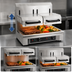 Thumbnail image #4 for Omcan Quartz Adjustable Double Countertop Electric Salamander Broiler, 23.3-Inch Wide