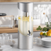 Thumbnail image #4 for Cal-Mil Round 3 Gallon Beverage Dispenser with Ice Chamber, Acrylic Tank and Stainless Steel Base