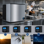 Thumbnail image #4 for Manitowoc Indigo IYT1200A Half-Dice Cube Ice Maker, Air-Cooled, Self-Contained, 30-Inch, Up to 1213 lb per 24 Hours